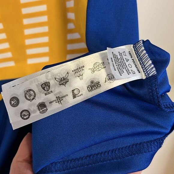 💚NBA Golden State 35 Kevin Durant Men’s Basketball Jersey Size Small - Picture 4 of 5